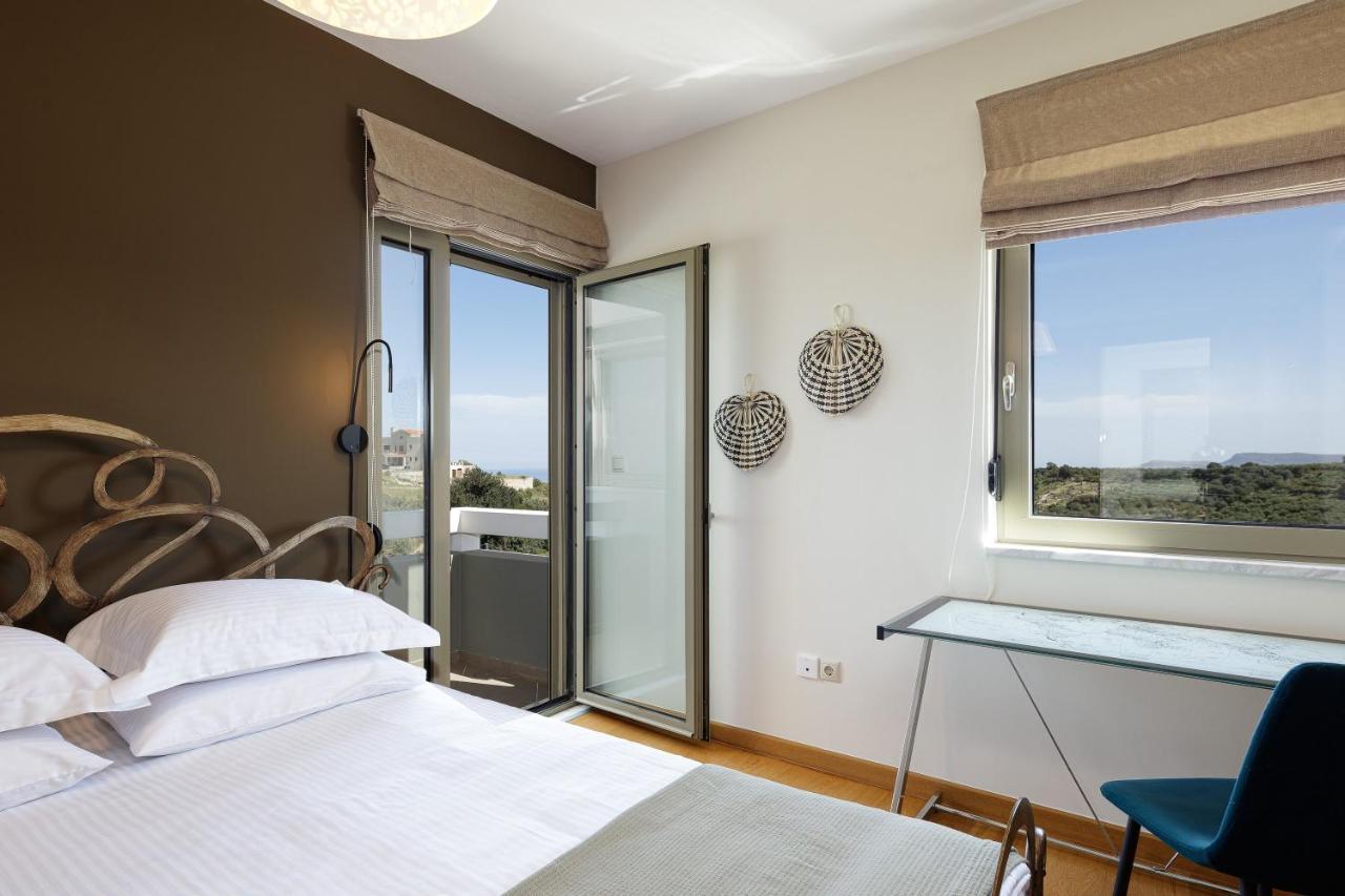 Rizes Villa With Jacuzzi & Heated Pool Agia Triada Exterior foto