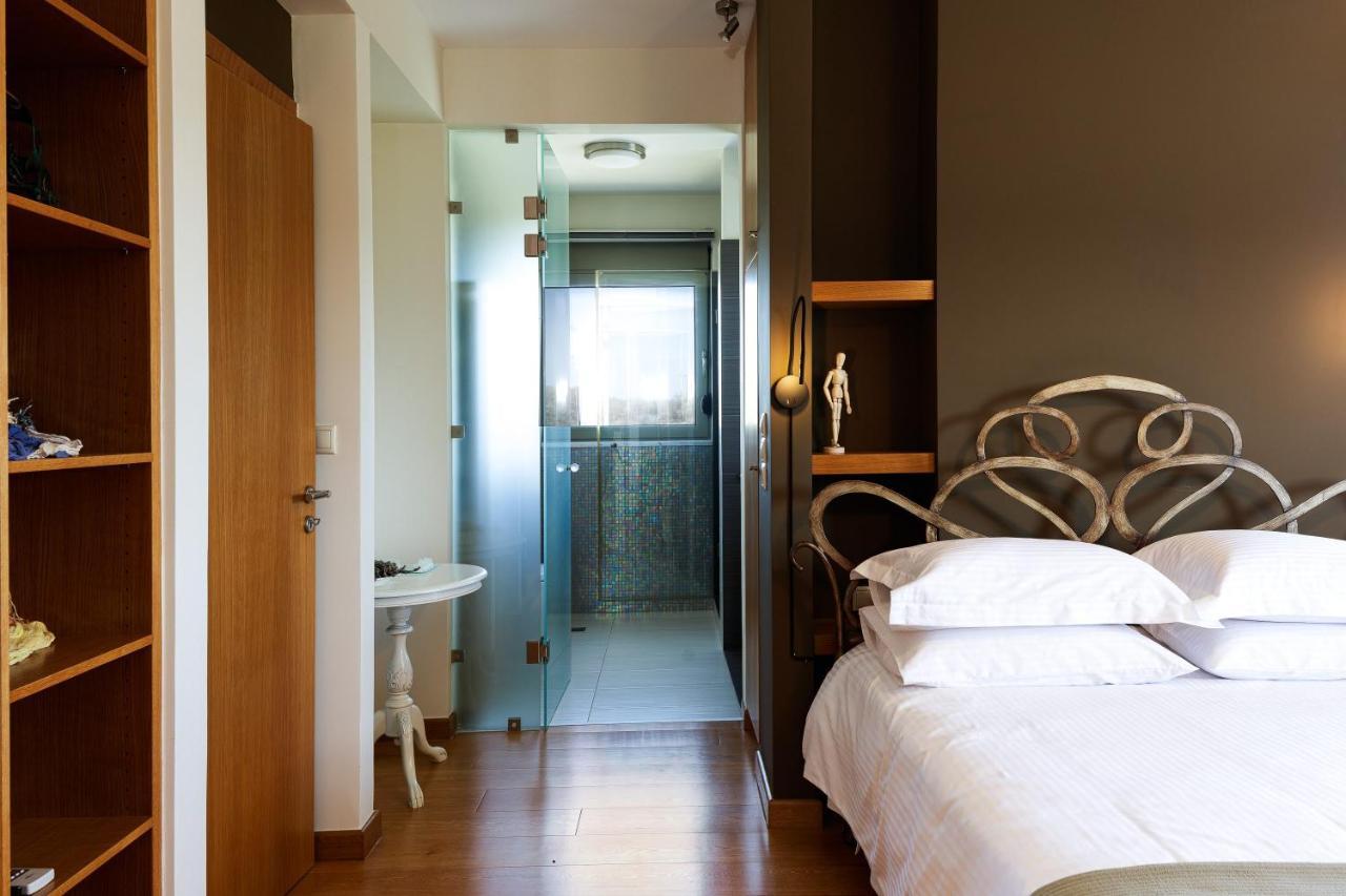Rizes Villa With Jacuzzi & Heated Pool Agia Triada Exterior foto