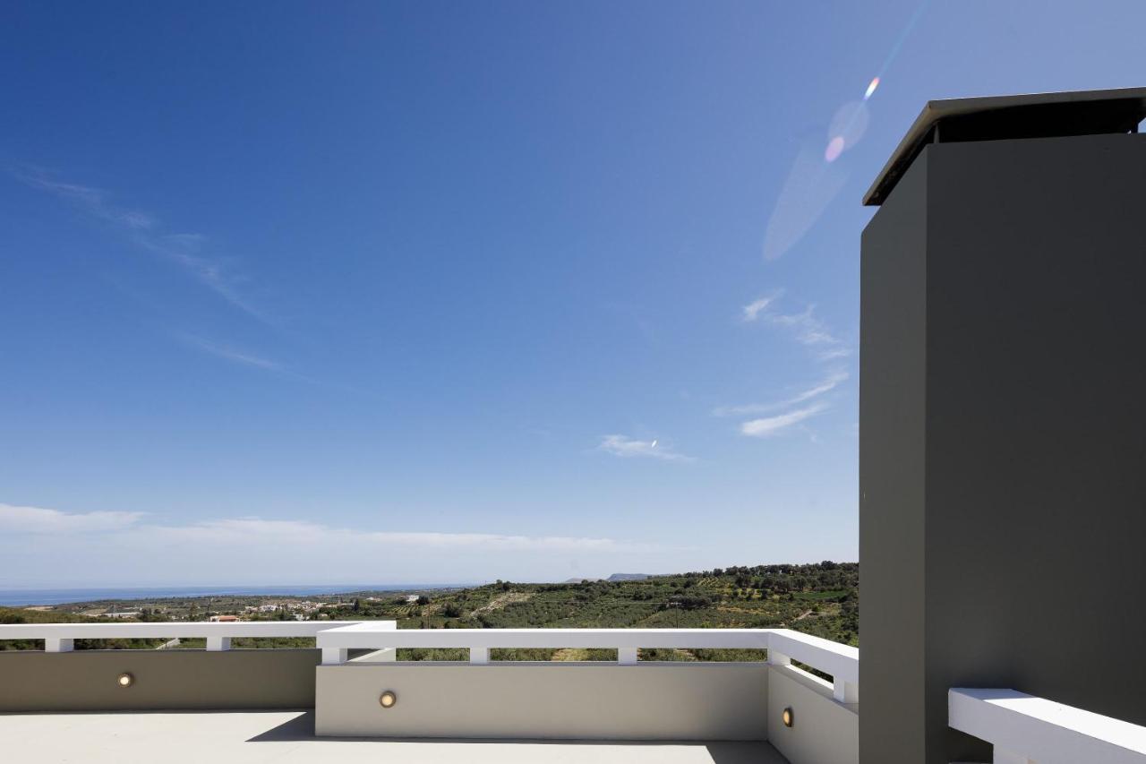 Rizes Villa With Jacuzzi & Heated Pool Agia Triada Exterior foto