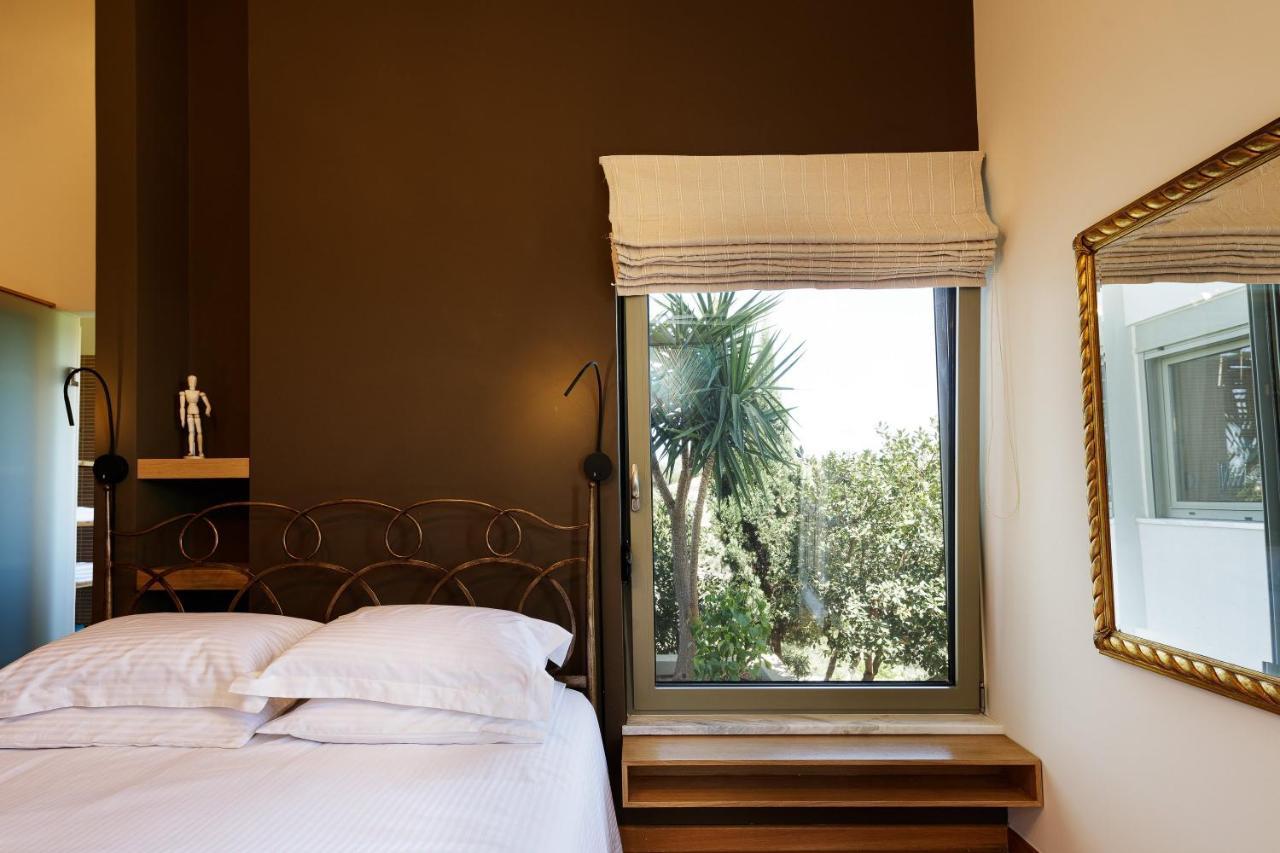 Rizes Villa With Jacuzzi & Heated Pool Agia Triada Exterior foto